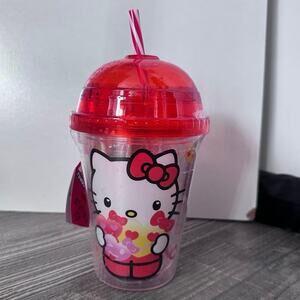 sanrio plastic hello kitty valentines candy cup
